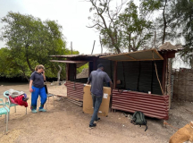 02 gambia-kastraprojekt-lamin-lodge-aufbau